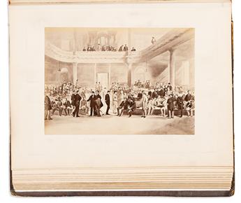 (CONNECTICUT.) Photograph album for the Yale University Class of 1872.